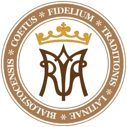 Logotyp Duszpasterstwa Tradycji Łacińskiej w Archidiecezji Białostockiej